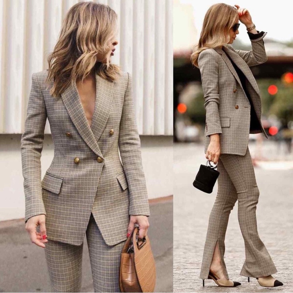 A.L.C. Sedgwick II Double Breasted Blazer 8